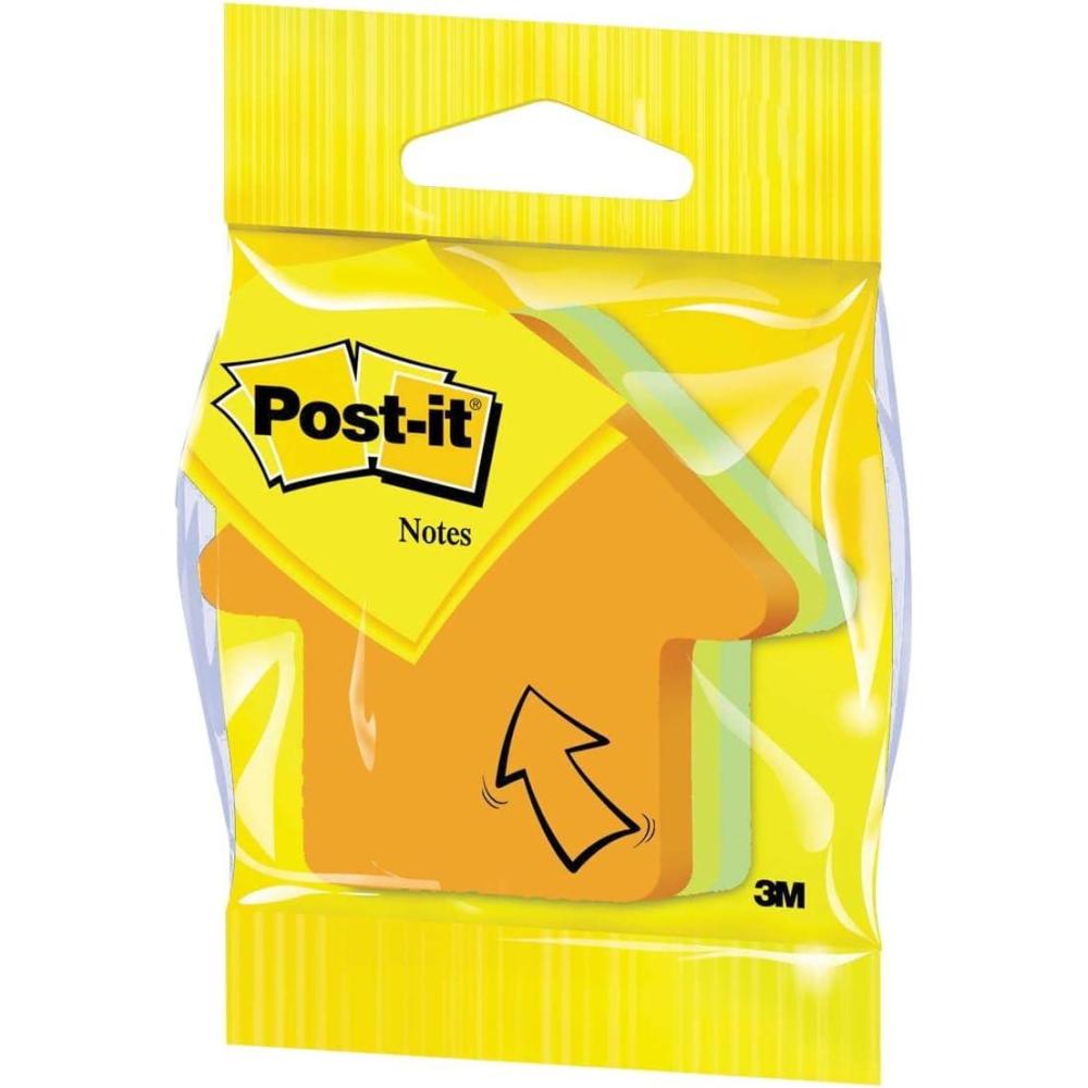imagePostit Notes Autocollantes Forme Dcoupe Cur 225 Feuilles 70 mm x 70 mm Rose Feuillets Adhsifs pour Prise de Notes Listes de Tches et RappelsOrange