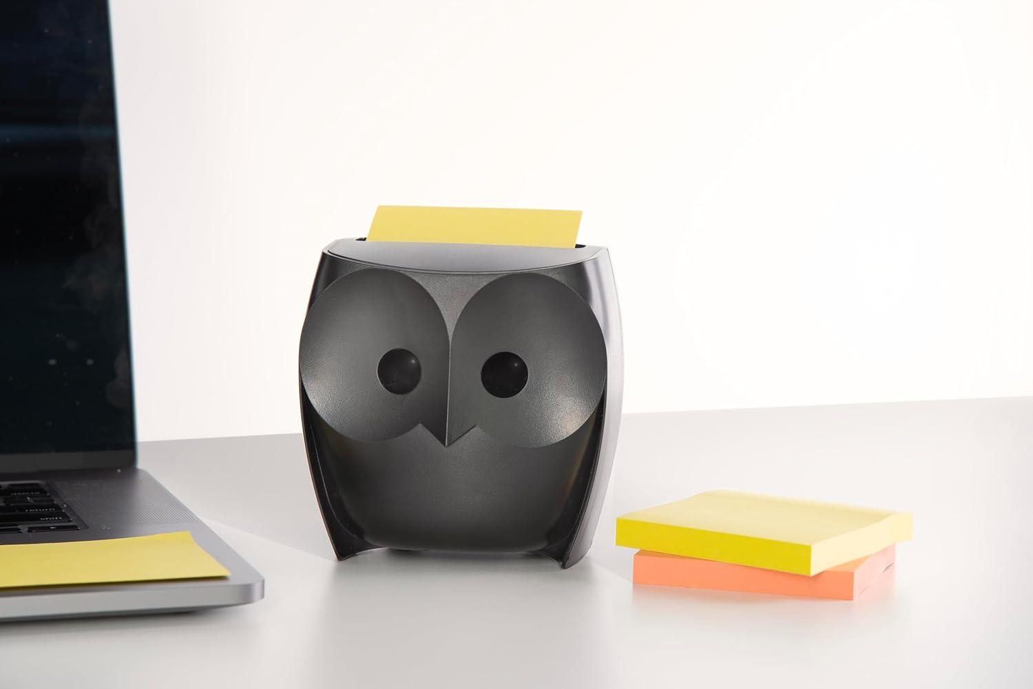 imageDvidoir ZNotes Postit Hibou Noir ZNotes Postit Super Sticky 45 FeuillesBloc 2 BlocsPaquet