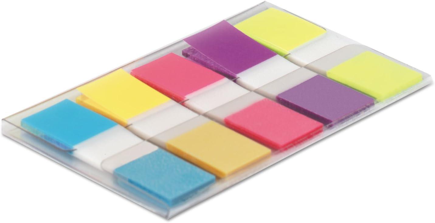 imagePostit MarquePages Petit Couleurs Assorties 119 mm x 432 mm 60 MarquePages 40 Gratuits Pour Marquer Surligner ou Codifier des InformationsStandard