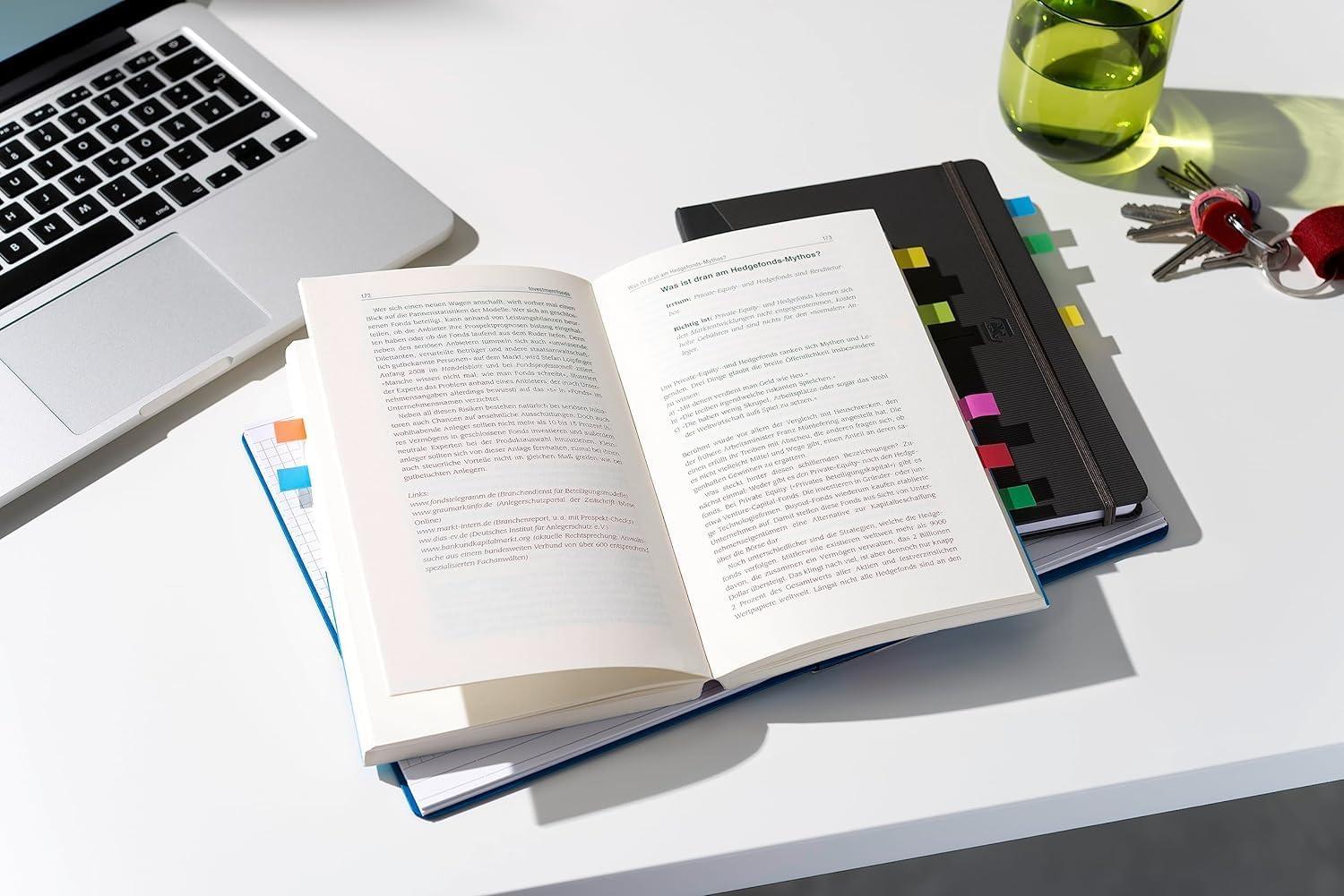 imagePostit MarquePages Petit Couleurs Translucides 119 mm x 432 mm Pack Promotionnel 35 MarquePagesDvidoir 3 Dvidoirs 1 GRATUITS Marquepages Adhsifs pour Documents et Annotations3 1 pice